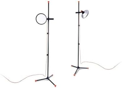 daylight Lampe de studio d'artiste 2-6 000 lux LED avec IRC de 95+, abat-jour de 24 cm de large