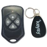 Keysy RFID Duplicator - Copy Key Fobs & Cards (HID, AWID, Indala, Keri, ioProx, Rosslare + More) Reader Writer Copier Cloner Including (1 Key Fob)