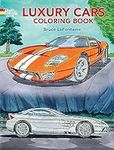 Luxury Cars Coloring Book (Dover Pl
