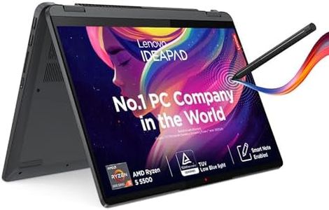 Lenovo Ideapad Flex 5 AMD Ryzen 5 5500U 14" (35.5Cm) WUXGA+ IPS 2-In-1 Laptop (16GB/512GB SSD/Windows 11/Ms Office Home 2024/Backlit Kb/Fingerprint/Fhd Camera/3 Month Game Pass/Grey/1.55Kg),82R900HPIN