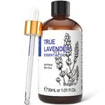 HIQILI Lavender Essential Oils 30ML, 100% Natural Aromatherapy Lavender Oil for Face, Candle Making, Diffuser, Skin&Hair-1 Fl Oz