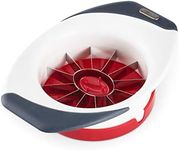 Zyliss Easy Slice Peach Slicer, Red