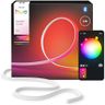 Philips Hue OmniGlow 5m Mikro LED-Lightstrip, 4500 lm Lichtband, farbige LED Streifen für Ambiente, Flexible indirekte Beleuchtung, Gleichmäßiges Licht, Zuschneidbar, App- und Sprachsteuerung