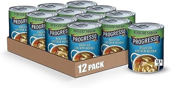 Progresso Reduced Sodium, Roasted Chicken Noodle Soup, 19 oz. (Pack of 12)