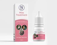 Naqua Ivermectin 1% 5ml - VET STRENGTH - Mite Treatment for Large Birds. Parrots, Macaws, Cockatoos. Any Bird over 500g. Also kills lice, fleas & ticks. Vet Strength Bird Medicine