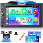 Double Din Car Stereo with CD/DVD P