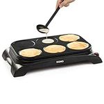 Domo DO8709P Pancake/Crepe Maker, Plastic, 1000 W, Black