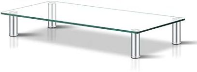 Artiss Glass Monitor Stand, Table T