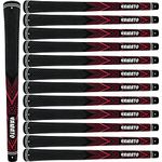 Yamato Innovative Golf Grips 13 Pack Midsize/Standardsize Golf Club Grips, All-Weather Firm Control Grips 4 colors Available (Midsize, Red)