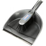 Faithfull FAIBRDUSTSET Plastic Dustpan and Brush Set 220mm Wide. Blue