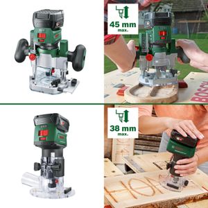 Bosch 2-in-1 Cordless Router 18V – Compact Handheld Power Tool