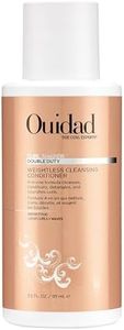Ouidad Weightless Cleansing Conditioner, Curl Shaper Double Duty, Enhances Natural Curls 74ml/2.5oz