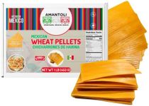 Amantoli - Mexican Duritos Jumbo Wheat Rectangles 1Lb (453gr) Snack, Traditional, Crunchy, Delicious | Chicharron / Fritura De Harina En Forma De Rectangulo Para Chicharrones Preparados | Made In Mexico.