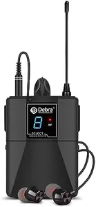 D Debra Bodypack with Earphone Only Suitable for ER-280 Wireless in Ear Monitor System, Can Not Be Used Alone (Only 1 Receiver)