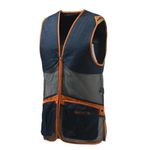 BERETTA GT671 Full Mesh Shooting Vest Total Blue and Grey (XXL)