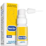 NAVEH PHARMA CleanEars | Fast-Acting Ear Wax Removal Drops | Breaks Down & Dissolves Wax in Just 1 Treatment | Clinically Proven to Be 37% More Effective | All-Natural, Gentle & Safe | 15ML