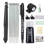 Dragonhawk Poke Stick Tattoo Kit Beginner Hand Diy Home Tattoo Supply Kits Ink Needles Complete Set Stick DD-SZ