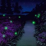 Solar Powered Firefly Lights MYHH-LITES Flickering Fireflies String Lights with 7 Amusing Fireflies Bulbs Brings Back Memories of Your Childhood