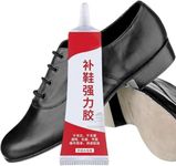 Shoe Glue for Sole Repair – 60ml Transparent Waterproof Shoe Fix Glue | Heavy Duty Quick-Drying Adhesive for Leather, Rubber, Fabric & Canvas | Strong, Flexible Shoe Repair Glue