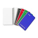 Mead 45534 Mead Memo Book, College Ruled, 5 x 3 Inches, Wirebound, Assorted