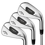 Callaway Golf Rogue ST Pro Iron Set (Right Hand, Graphite Shaft, Stiff Flex, 3 Iron - PW, Set of 8 Clubs)