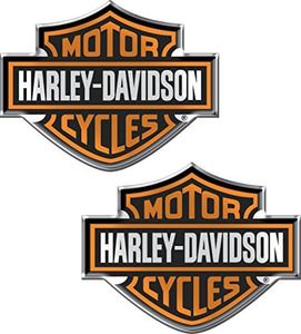 Chroma 5507 Harley-Davidson Domed Emblem Decal