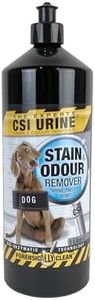 CSI Urine Dog Stain & Odour Remover, 1L, Bio-Active Enzyme Formula, Urine, Faeces & Vomit Cleaner, Eliminates Urea & Uric Acid Crystals, Prevents Remarking, Biodegradable & Natural Ingredients