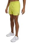 TCA Men's Flyweight Running Performance Shorts with Zipped Pockets - Lime Punch, XXL