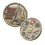 Glamtune Put On The Whole Armor of God Challenge Coin Collection - Pray Always