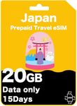 Japan Prepaid Travel eSIM Card - 20