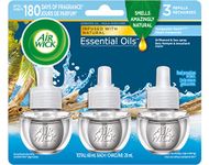 Airwick Plug In Scented Oil, Turquoise Oasis, Infused With Natural Essential Oils (3x20mL)