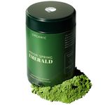 Organic Ceremonial Matcha - Emerald Class 100g - Chef's Choice! Quality Japanese Matcha Powder for Smoothies and Beginners, Kosher, Vegan, USDA