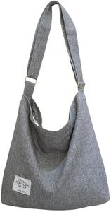 Womens Large Canvas Handbag Ladies Travel Messenger Shoulder Bag Hobo Tote Purse