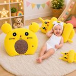 Infant Head Support Pillow for Newborn | Baby Neck Support Pillow Plush Baby Head Protection Cushion for 0-12 Months, Pack of 2