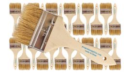 Pro Grade - Chip Paint Brushes - 24 Ea 3 Inch Chip Paint Brush