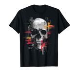 Skull Drawing Art Painting Graphic Motif Skull T-Shirt