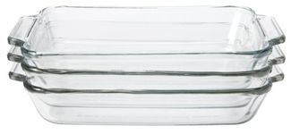 Anchor Hocking 2-Quart Oven Basics Baking Dish, Set of 3