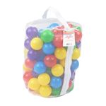 Activo 100 Ball Pit Play Balls, 100 Colourful Mini Plastic Ball Pit Balls for Babies & Toddlers, For Play Houses, Play Tents, Crawl Tunnels, Playpens, Bounce Houses, Bathtubs & Swimming Pools