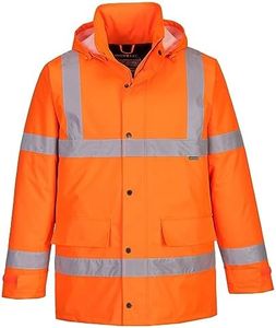 Portwest mens Hi-Vis Traffic Jacket