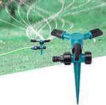 Lukzer 360 Degree Rotating Raised Garden Lawn Water Sprinkler Garden Hose Automatic Sprinkler (23cm)