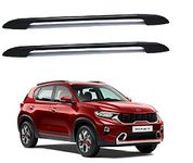 SHOPONE CAR ROOF Rail Black for KIA SELTOS