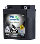 Tata Green Batteries Bike Battery | Velocity Plus Yt5A (12V & 5Ah) 54 Months Warranty)