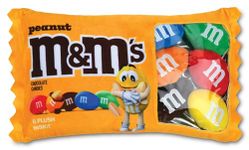 iscream M&M's Peanut Package 16" x 8.5" Pillow Set with Mini M&M's Candy Pillows