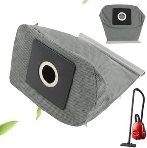 Verilux® Spare Dust Bag for Philips/Electrolux Vacuum Cleaner 11x10cm Non Woven Fabric Dust Bag Reuseable Washable Universal Replacement Dust Bag for Vacuum Cleaner