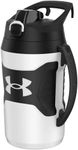 Under Armour Sports Water Jug, 64oz Insulated Water Bottle w/Handle, Half Gallon, Fence Hook, Leak Resistant, Baseball, Football & More