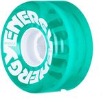 Radar Energy Roller Skate Wheels 62mm (Set of 4) (Clear Green)