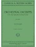 Orchestral Excerpts, Volume 1 - Violin - edited by Josef Gingold - International Music Company