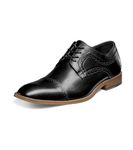 Stacy Adams Men's Dickinson Cap Toe Oxford, Black, 8.5 M US