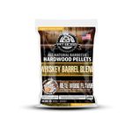 Pit Boss 100% All-Natural Hardwood Whiskey Barrel Blend BBQ Grilling Pellets, 20 Pound Bag Brown