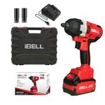 IBELL One Power Series Cordless Impact Wrench Brushless BW 20-50 20V 1/2" 500Nm 4Ah Battery & Charger+BMC BOX